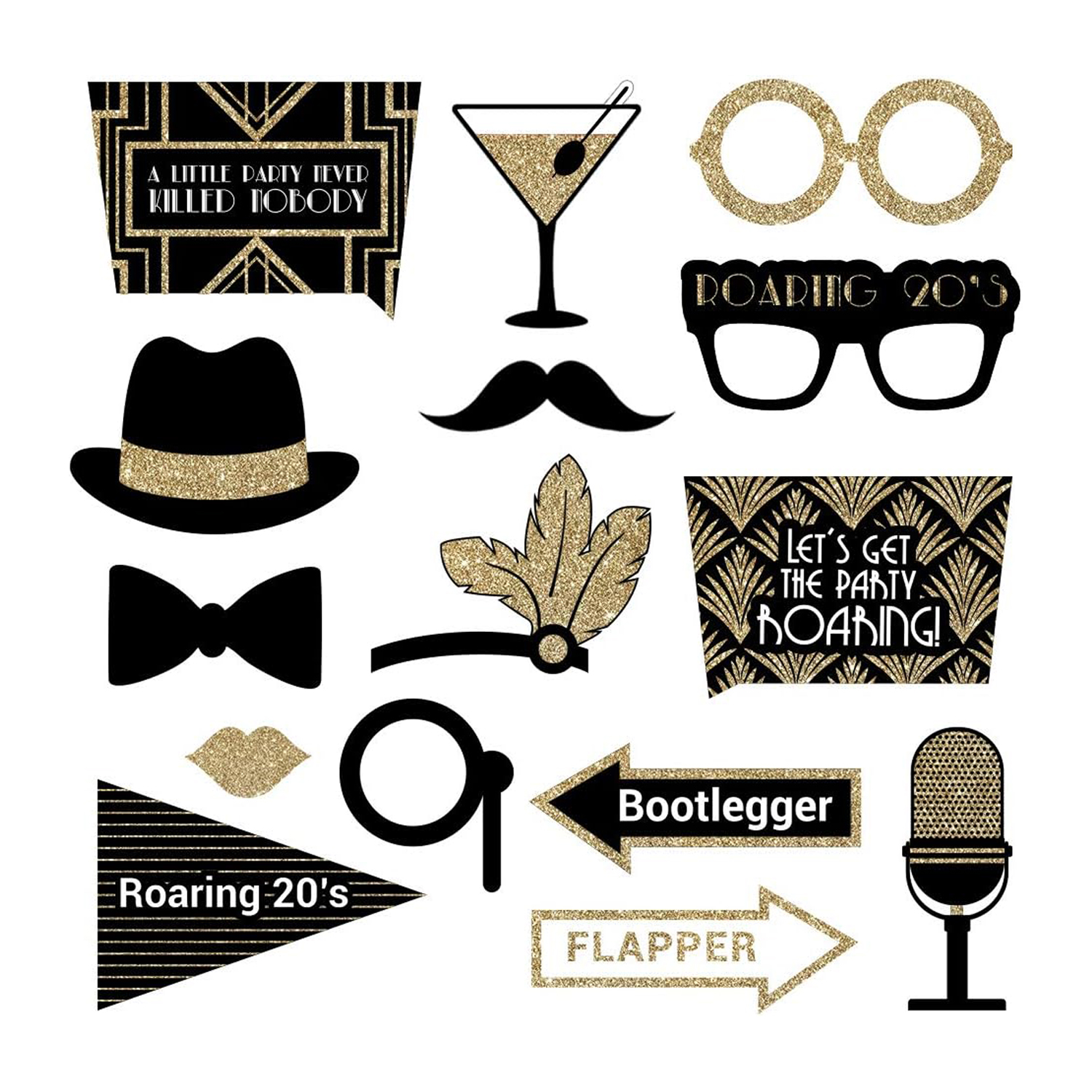 20-talls Great Gatsby rekvisitter - Bilde 2