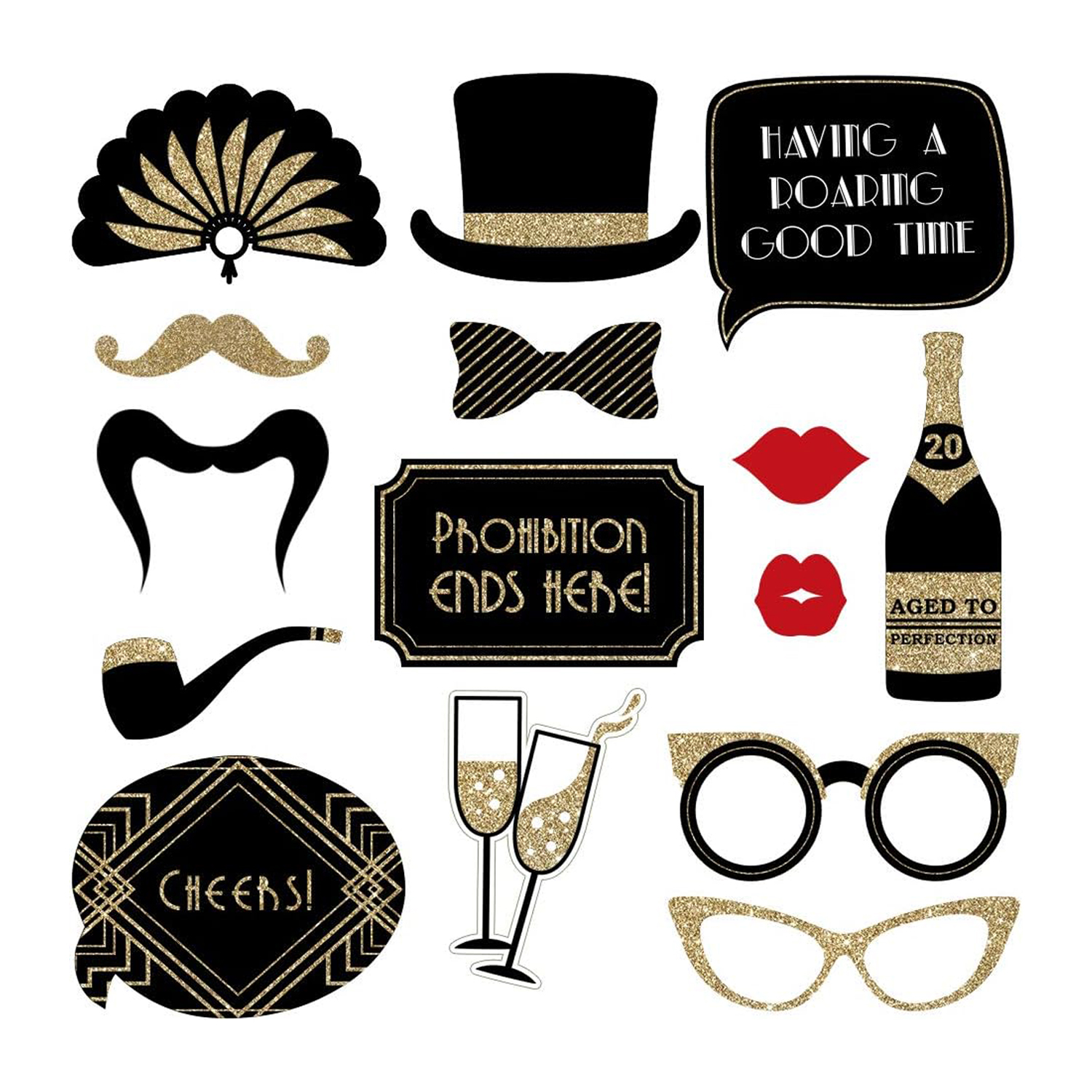 20-talls Great Gatsby rekvisitter - Bilde 3