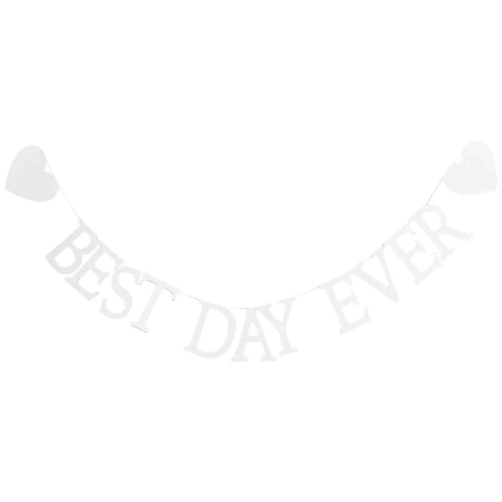 Fotobaren-best-day-ever-hvit-banner-girlander-rustikk-tre-bryllup-fest-dekorasjon-photo-booth-ginger-ray-2
