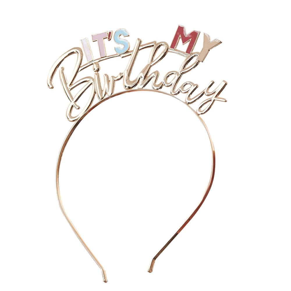 Fotobaren-birthday-my-bursdag-gull-pannebånd-girlander-fest-dekorasjon-photo-booth-ginger-ray-2