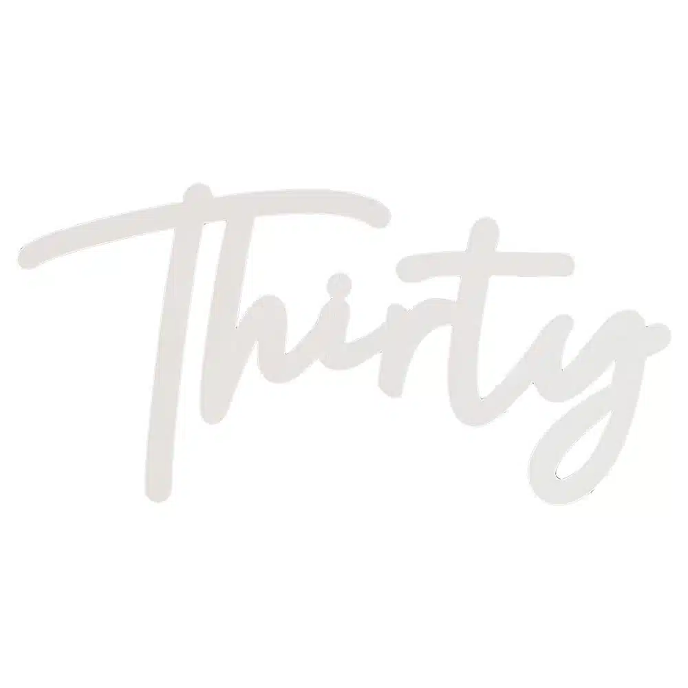 Thirty skilt - Bilde 3