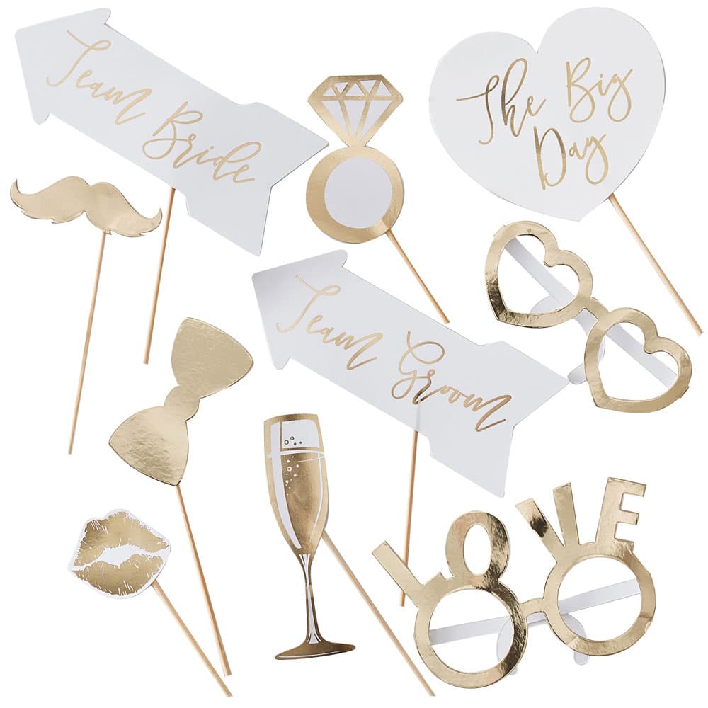 Fotobaren-bryllup-gull-photo-booth-rekvisitter-props-2