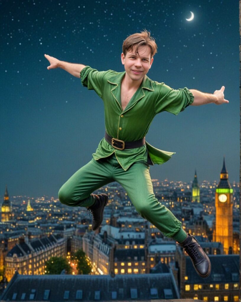 Fotobaren-AI-photo-booth-våre-ansatte-peter_pan