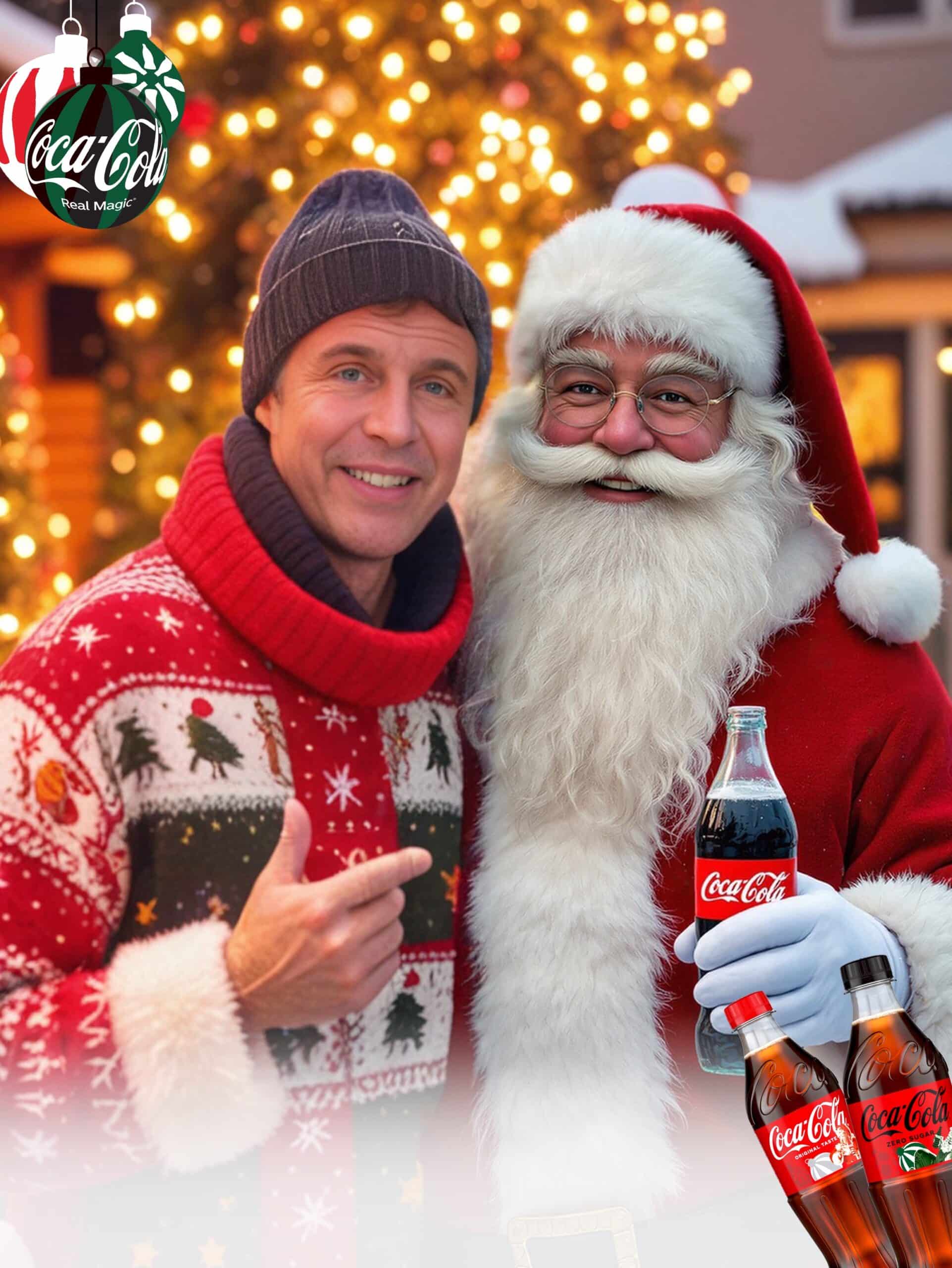 Fotobaren-AI-photo-booth-fotobar-custom-filter-Coca-Cola-Jul-i-Vinterland-3